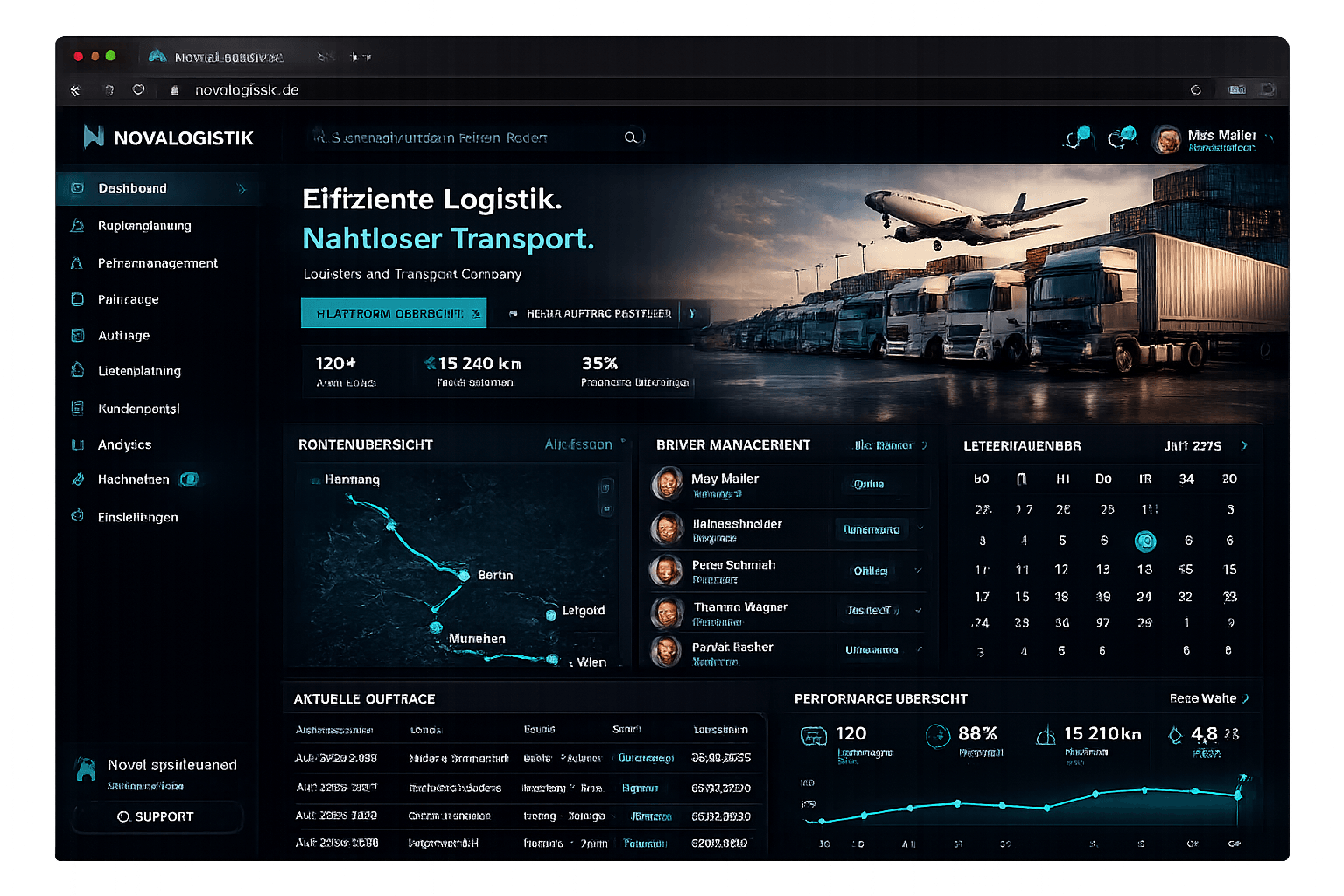Website Mockup Vorschau